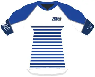 ZEROD Cycling Shirt Short Sleeves S Mariniere Finland