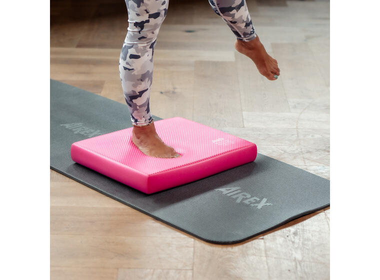 Airex balansepute Elite Pink Sklimotstand på begge sider 