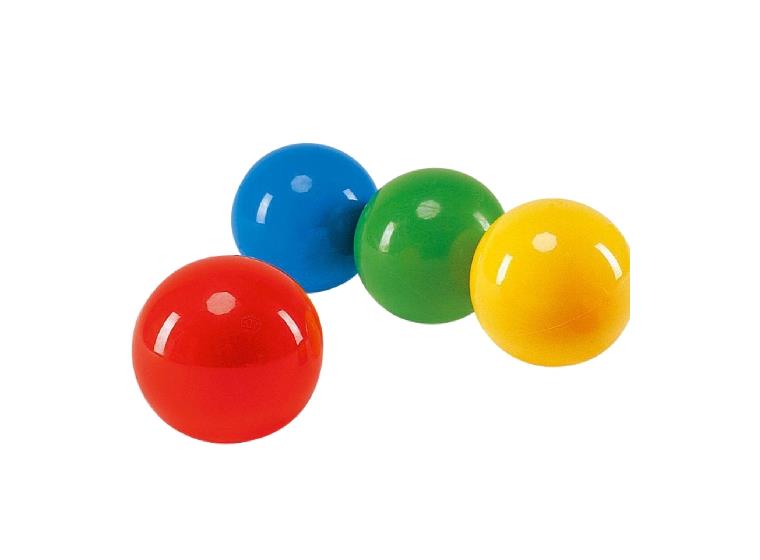 Freeball -kumipallo 7 cm (4 kpl) Kevyt kumipallo - lateksiton