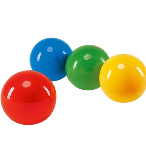 Freeball Kumipallo 4 kpl | Kevyt kumipallo | 6,5 cm