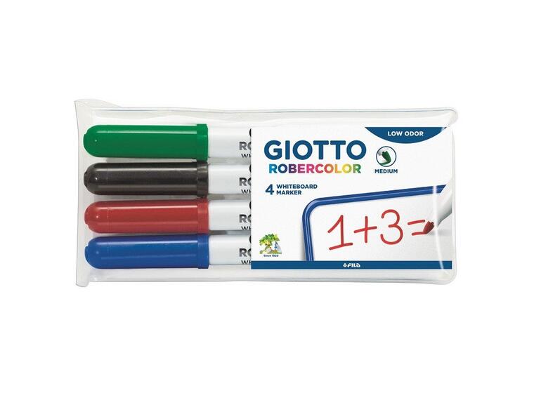 MARKERS WITH DRY WIPE INK Medium MULTICOLOURED | CHISEL TIP 
