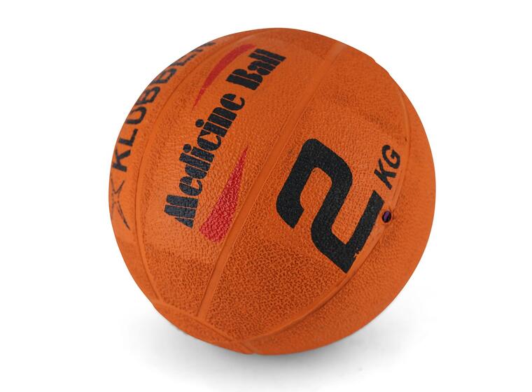 Medicine Ball Rubber 2 kg Klubben Logo 