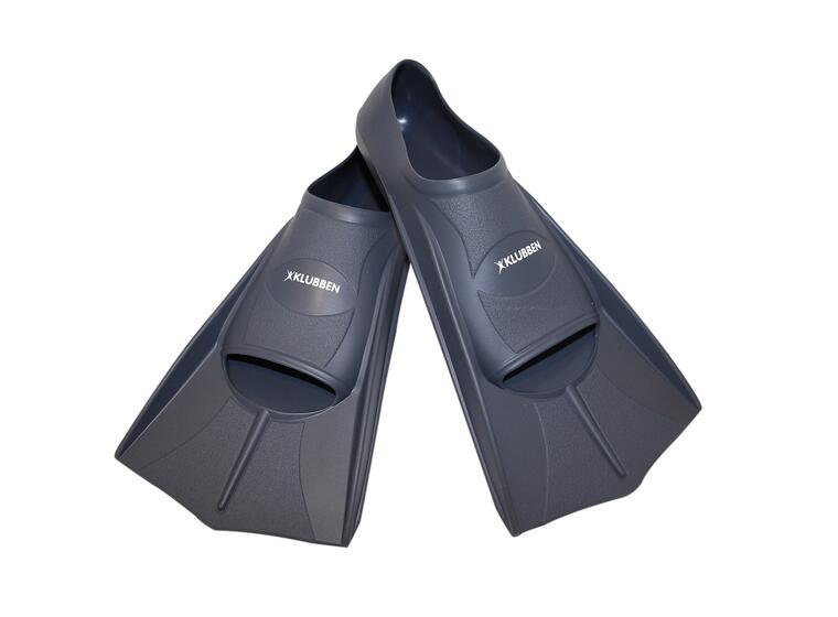 Silicone Training Fin - Short Blade Dark Grey - 45-46 