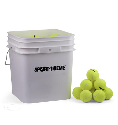 Tennispalloja 60kpl Mukana &#228;mp&#228;ri