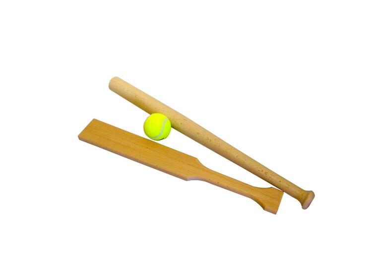 Ball Bats Kit 1 round and 1 flat with ball 