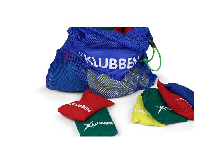 Bean Bags 15 x 10 cm Drill Cotton Cover Set of 32 | 8 of each colour in a bag 
