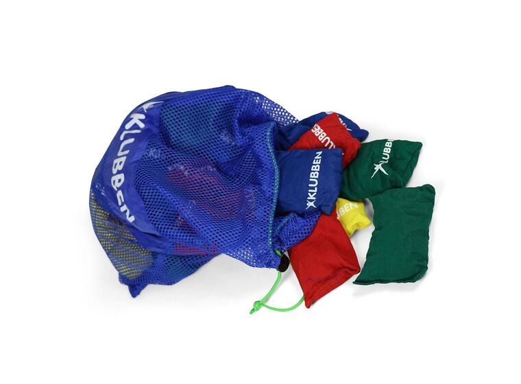 Bean Bags 15 x 10 cm Drill Cotton Cover Set of 32 | 8 of each colour in a bag 