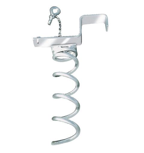 Corkscrew Goal Anchoring  System, 80x80 mm