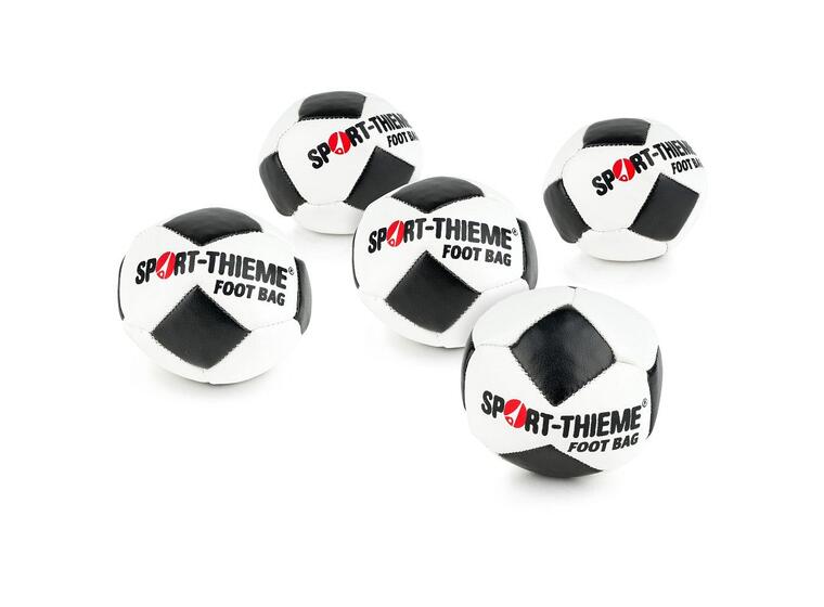Footbag-pallot 5 kpl Synteettisestä nahasta 