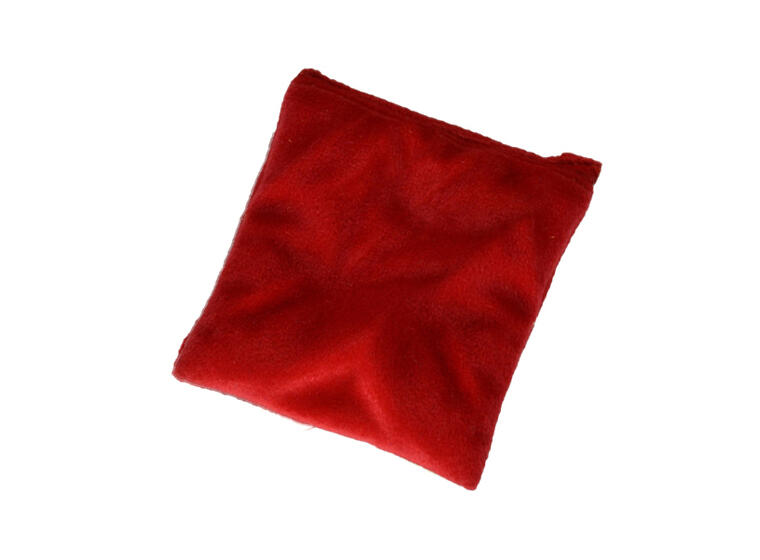 Hernepussi fleecepäällisellä 120 g Punainen 
