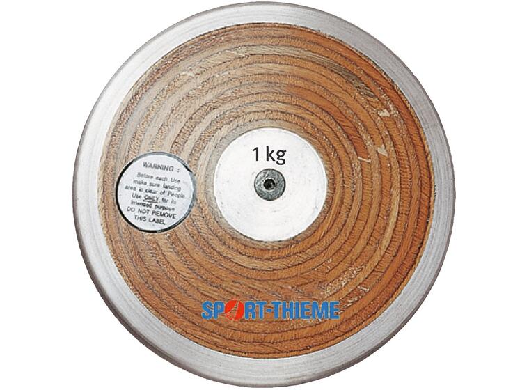Sport-Thieme® "Wood"  Competition Discus , 1 kg 