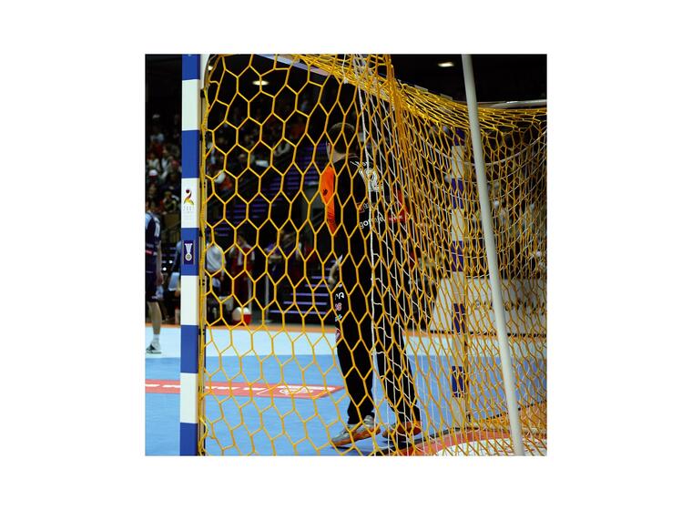 VM Käsipallomaaliverkko 3x2 m 1 pari | Keltainen | 80/100 | 4,75 mm 