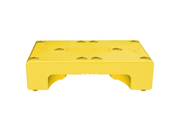 Vesistepperi Puzzle Step keltainen Voidaan pinota päällekkäin imukupeilla 