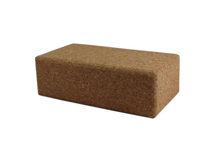 Cork Yoga Brick Size 230  x 120  x 75 mm 