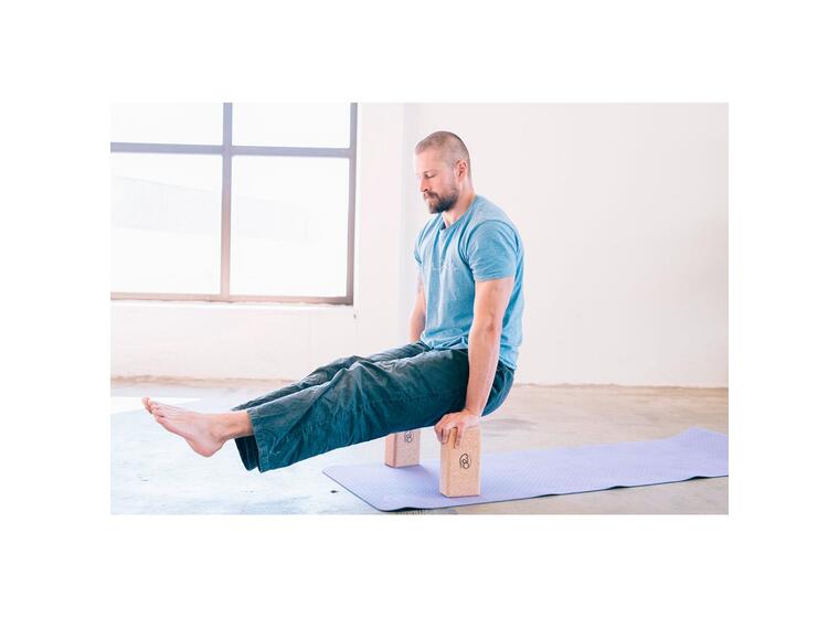 Cork Yoga Brick Size 230  x 120  x 75 mm 