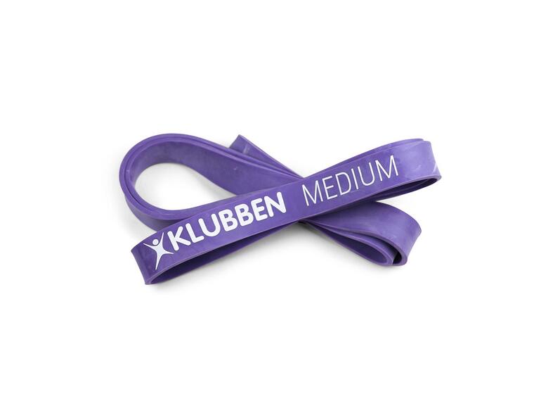 Klubben Vastuskuminauha Powerband 1 kpl | medium - violetti 