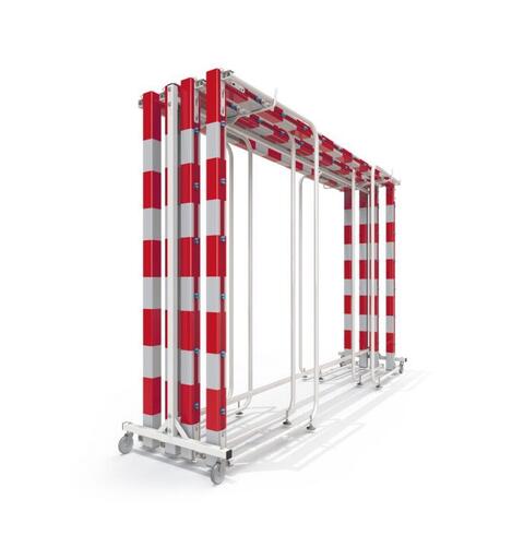 Kuljetusvaunu k&#228;sipallomaaleille 3,8 x 2,1 x 0,7 m
