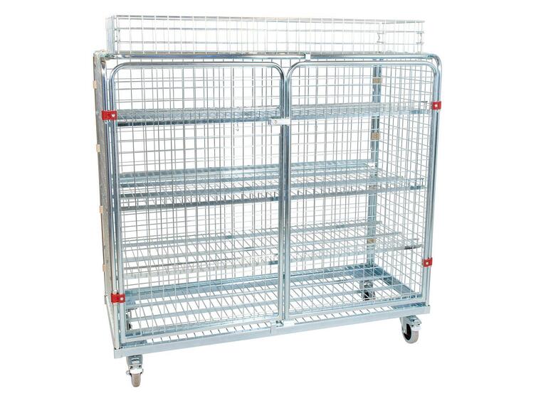 Shelved Trolley Standard Incl. additional railing 