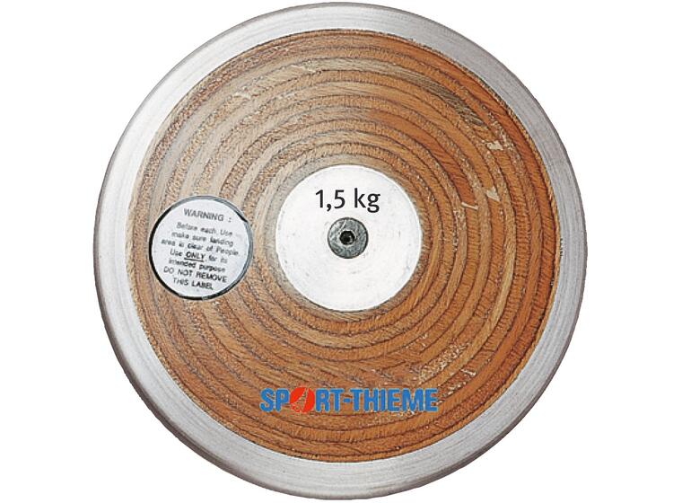 Sport-Thieme® "Wood"  Competition Discus , 1.5 kg 