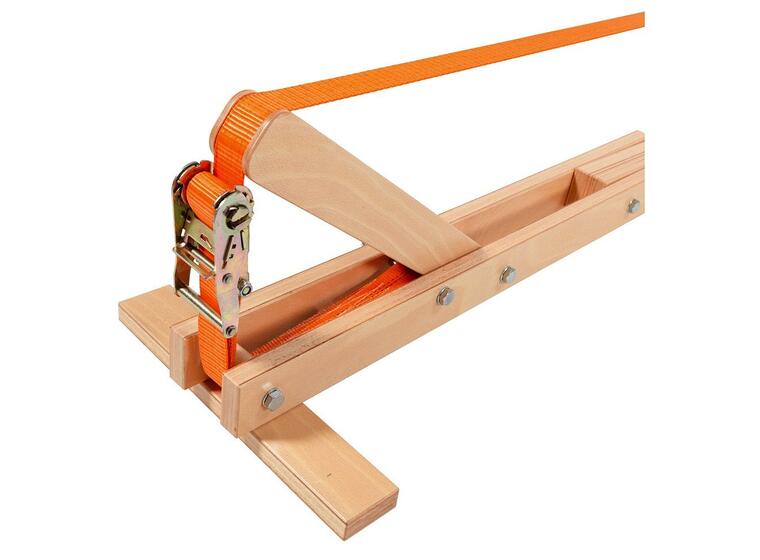 Teline slackline-tasapainonauhalle 356 x 30 x 45 cm, nauha mukana 