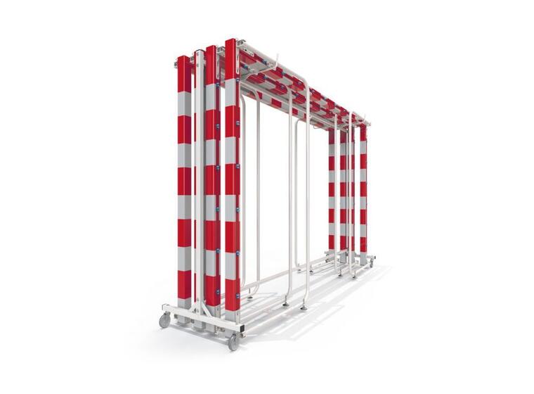 Trolley for Handball Goals 3,8 x 2,1 x 0,7 m 