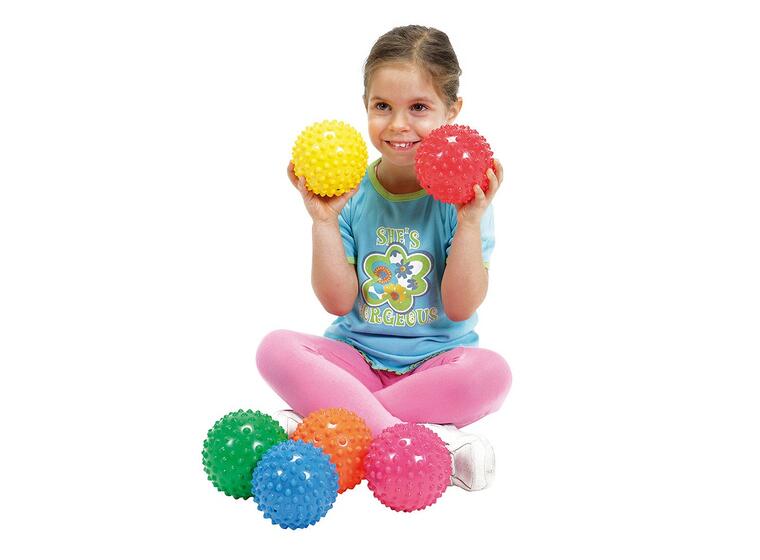 Gymnic | Nystyräpallosetti Easy Grip 6 kpl | 12 cm | Puhallettava 