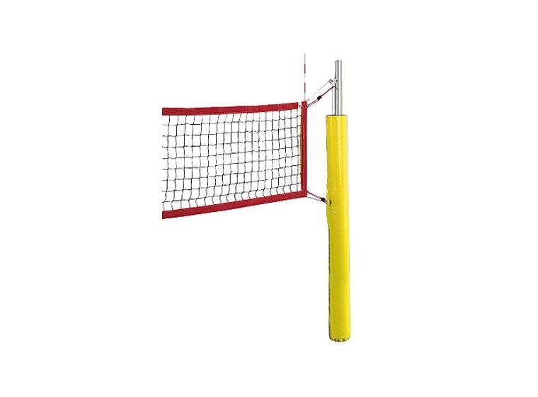 Rantalentopalloverkko 9,5 x 1 m 18x9 m kentille, vahvistetut reunanauhat 