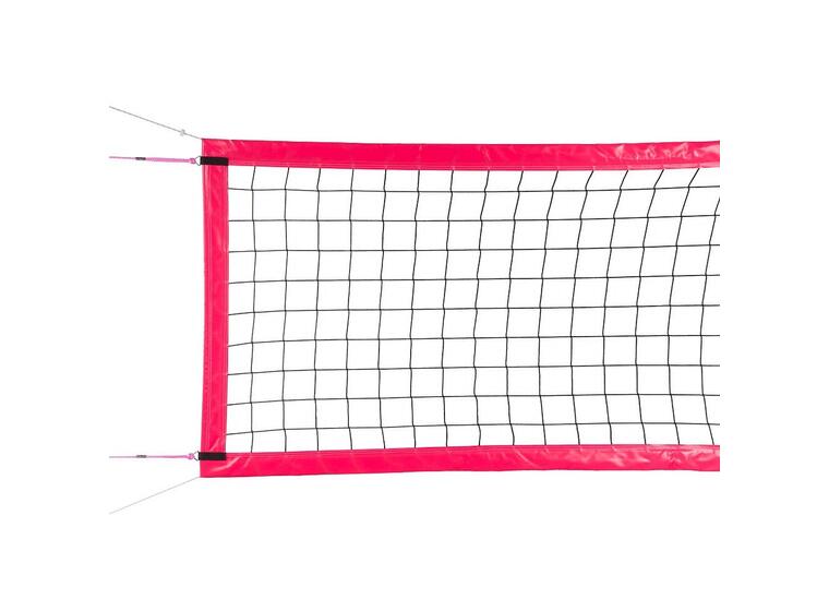 Rantalentopalloverkko 9,5 x 1 m 18x9 m kentille, vahvistetut reunanauhat 