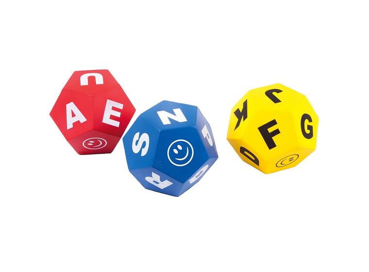 Set of 3 Letter Dice 