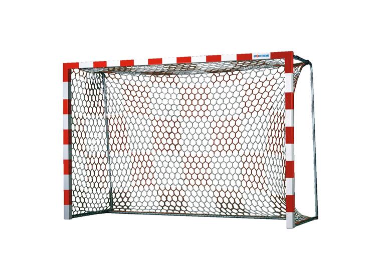 Verkko Käsipallomaaliin 3x2 m Valkoinen/Punainen | 80/100 | 3,5 mm 