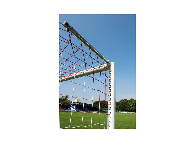 Aluminium Soccer Anodised in matt silver 