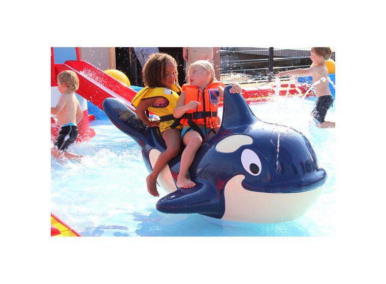 Aqua Drolics Orca Vesilelu uima-altaisiin ja vesipuistoihi 