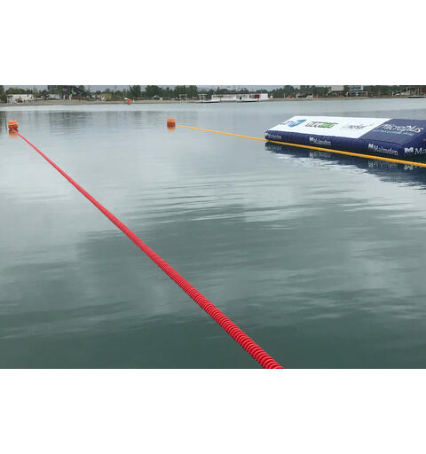 Banetau Competitor 25 m lederbane Gul