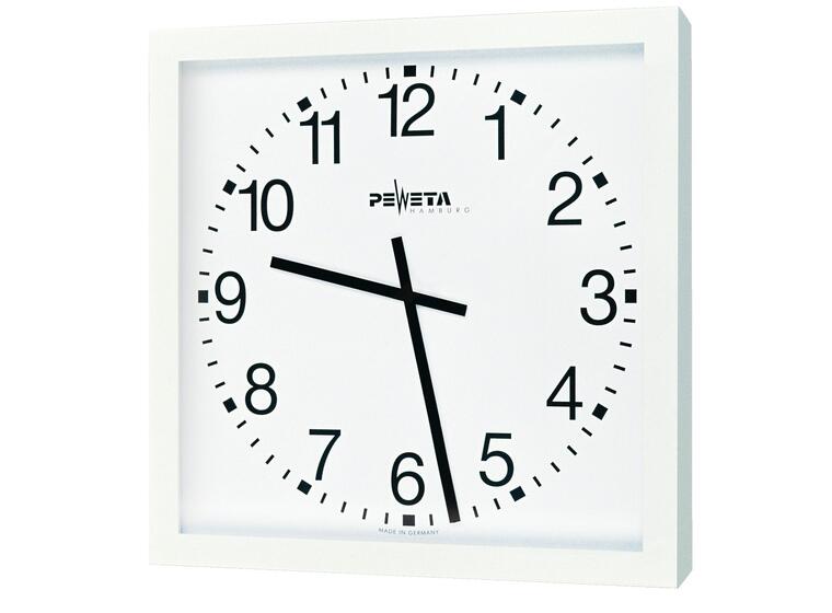Peweta radiokello seinälle 40 x 40 cm Vakiomalli | Paristokäyttö 