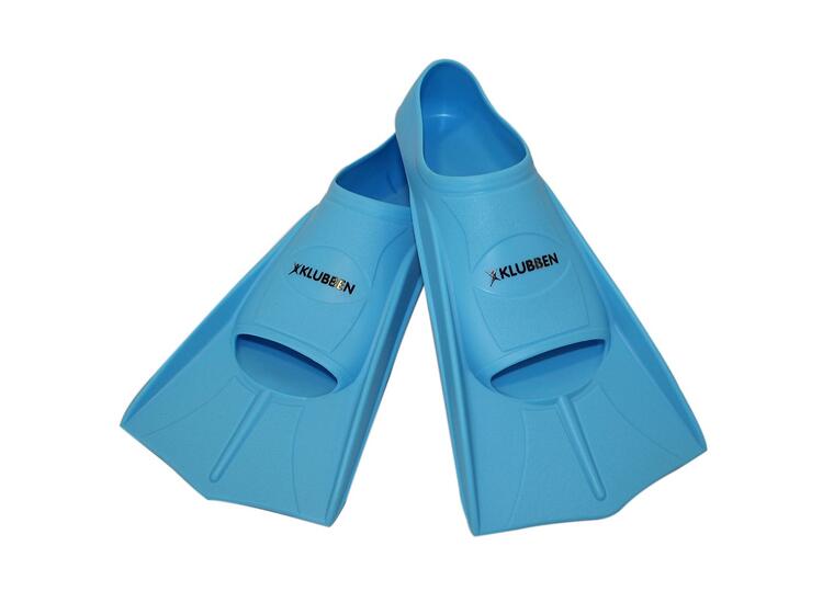 Silicone Training Fin - Short Blade Light Blue - 33-34 