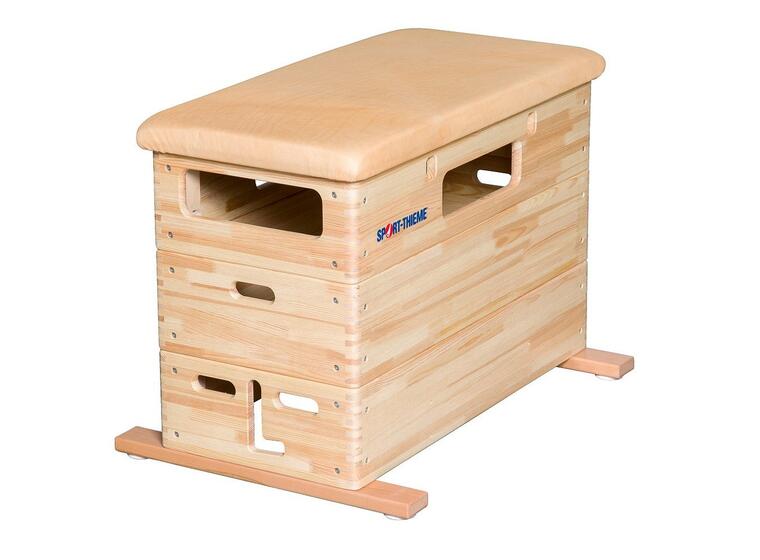 Sport-Thieme | Hyppyarkku Mini Vario 3-osainen | 100x50x70 cm | Pyörillä 
