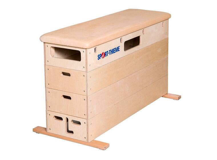 Sport-Thieme | Hyppyarkku Multiplex 4-osainen | 150x50x90 cm | Ilman pyöriä 