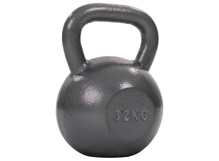 Sport-Thieme kahvakuula, lakattu, harmaa 32 kg 