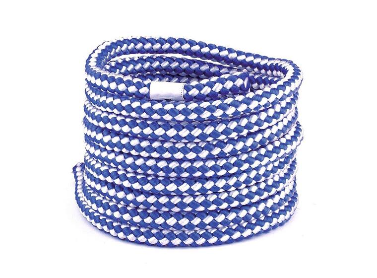 Sport-Thieme® "Dual Colour"  Gym Rope, B lue/white 