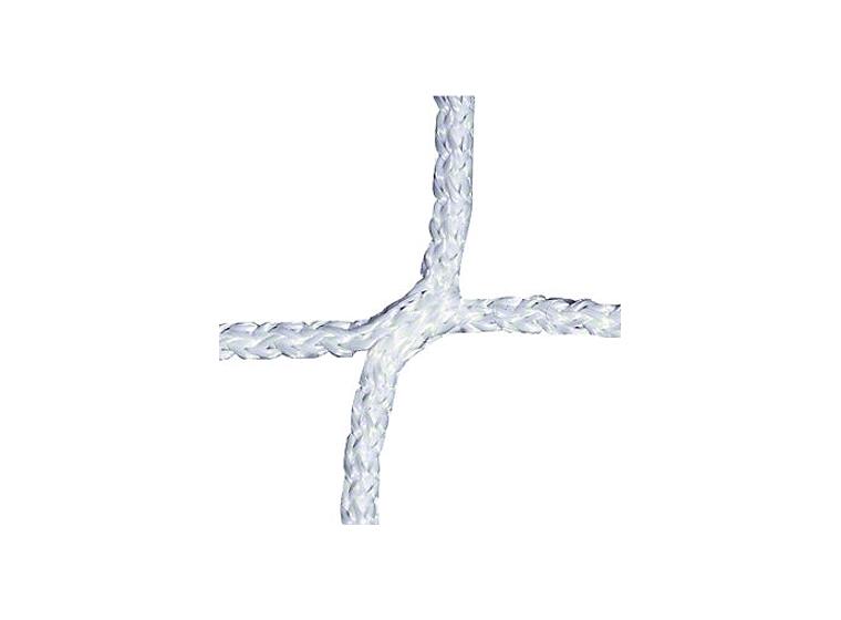 Knotless Men's Football Goal  Net, 750x2 50 cm, White 