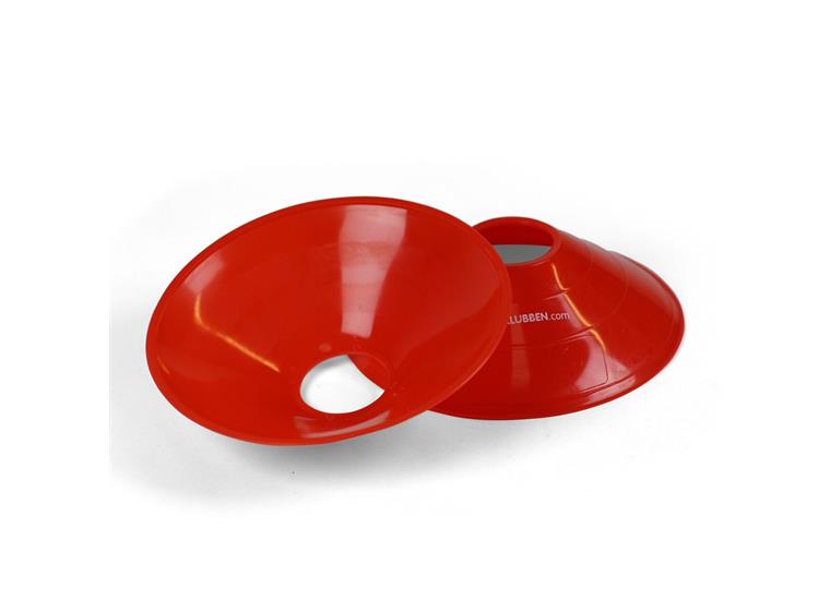 Merkkisarja 50 kpl | Punainen Halkaisija 19 cm, korkeus 5 cm
