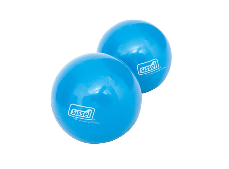 Pilatespallosetti Sissel 2 kpl palloja - 450 g/ 9 cm 