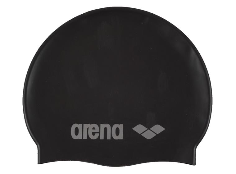 Arena Classic -silikoniuimalakki Musta