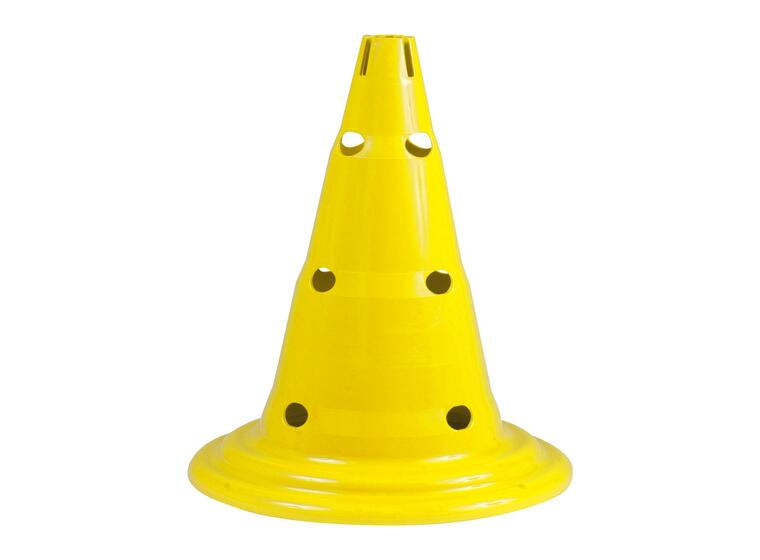 Merkkikartio joissa reikiä 1kpl | 30 cm 8 koloa, keltainen 