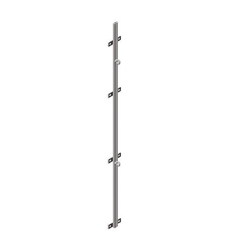 Pelitolpat Universal 1 kpl Alumiinia 40 x 16 mm, portaaton s&#228;&#228;t&#246;