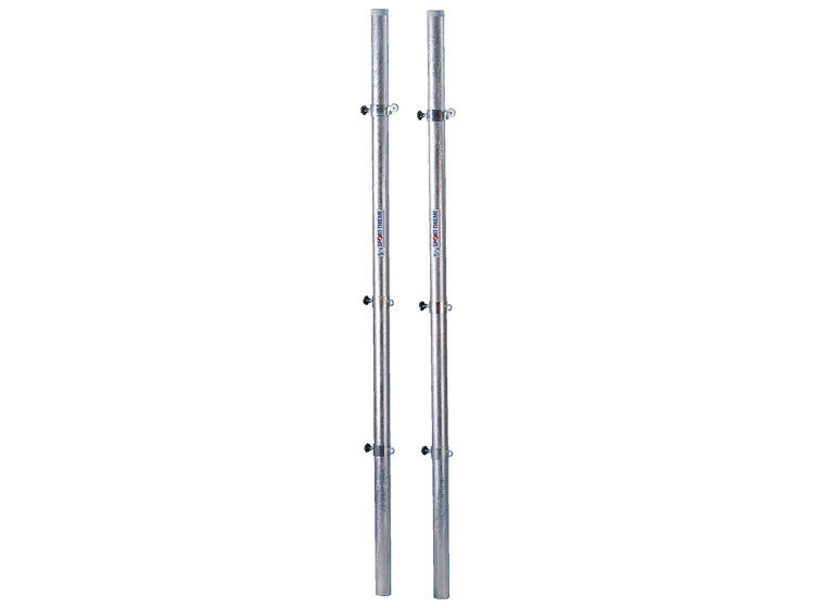 Pelitolpat Universal ø 83 mm 2 kpl Terästä, portaaton korkeudensäätö 