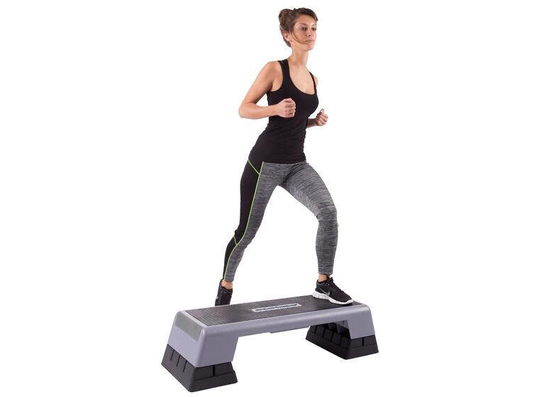Sport-Thieme Aerobic Steppilauta 97x36 cm, 5 v. takuu, säädettävä korkeus 