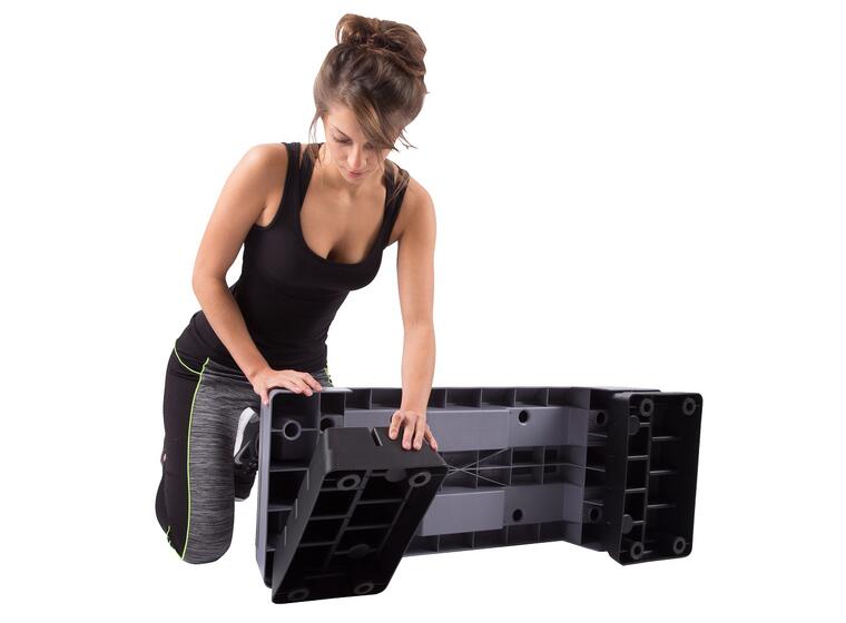 Sport-Thieme Aerobic Steppilauta 97x36 cm, 5 v. takuu, säädettävä korkeus 
