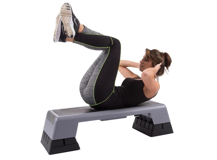 Sport-Thieme Aerobic Steppilauta 97x36 cm, 5 v. takuu, säädettävä korkeus 