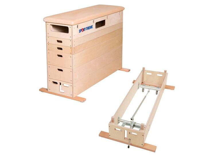 Sport-Thieme | Hyppyarkku Multiplex 6-osainen | 150x50x110 cm | Pyörillä 